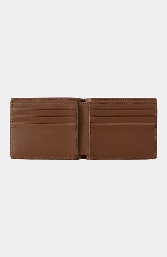 Portefeuille Carhartt Wip VEGAS BILLFOLD WALLET Cognac silver