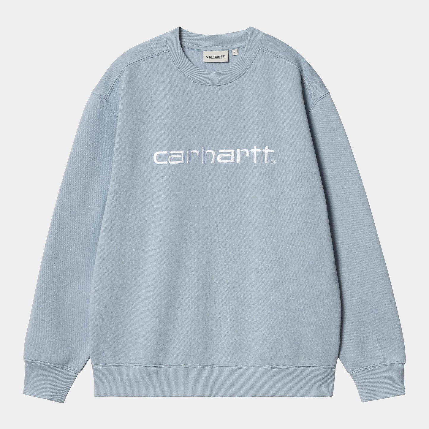 W CARHARTT SWEAT Misty Sky White