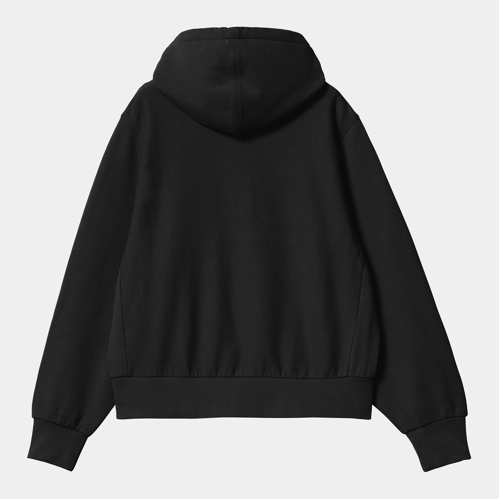 W HD AMERICAN SCRIPT SWEAT Black