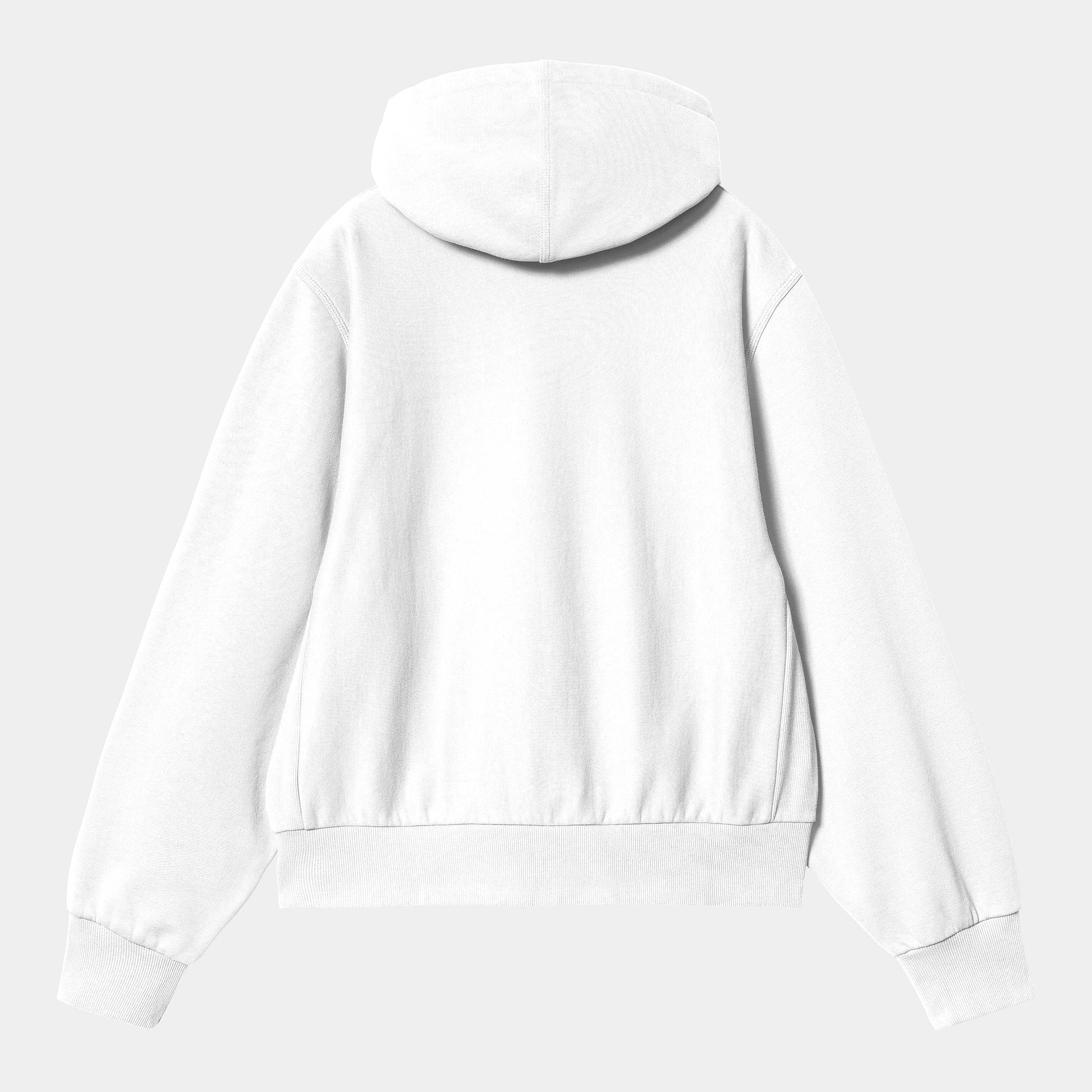 W HD AMERICAN SCRIPT SWEAT White
