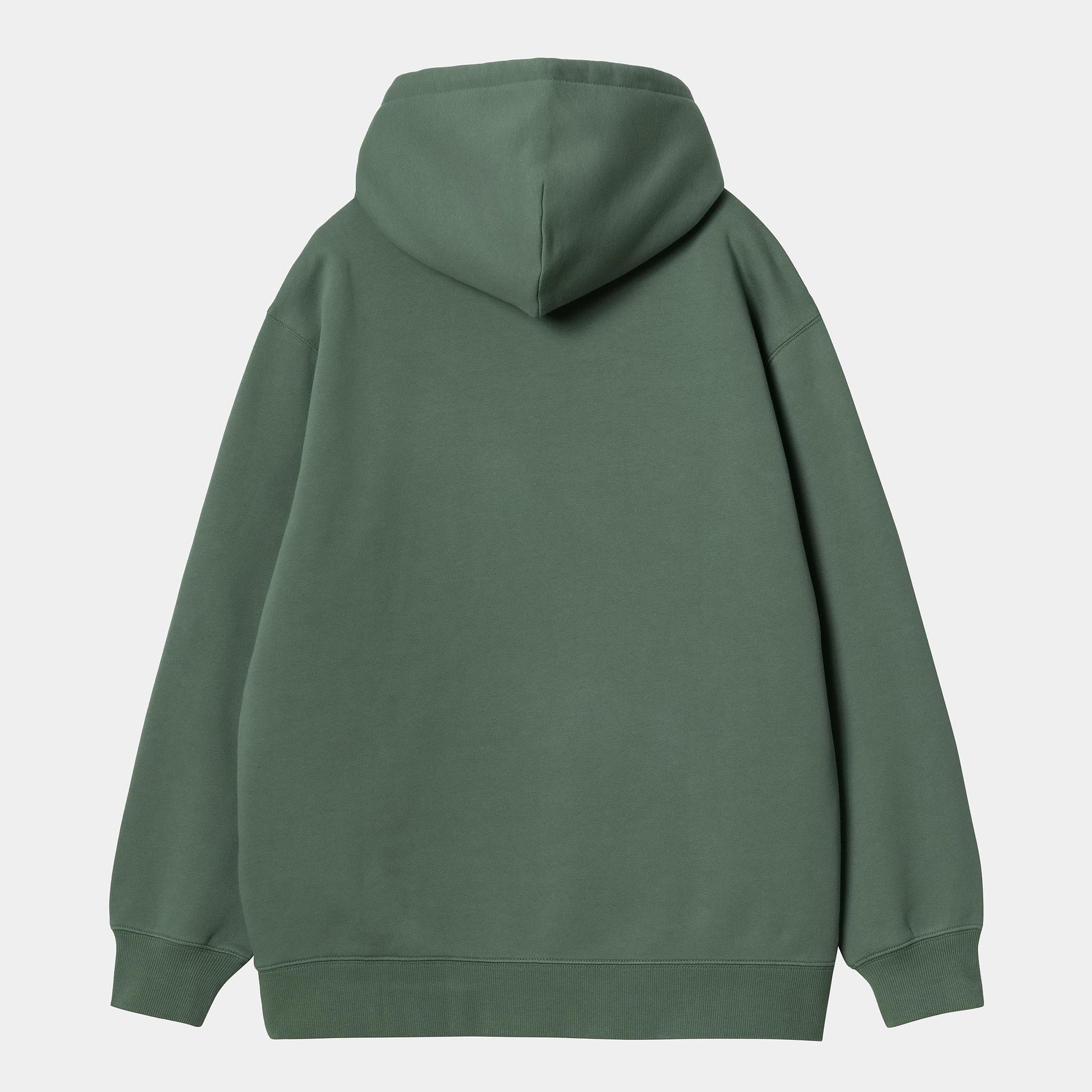 W HOODED CARHARTT SWEAT Duck Green Aura