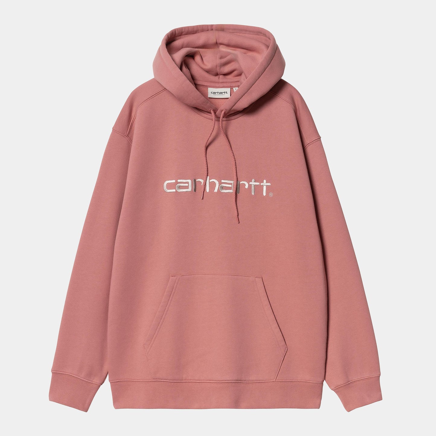 W HOODED CARHARTT SWEAT Dusty Rose Moonbeam