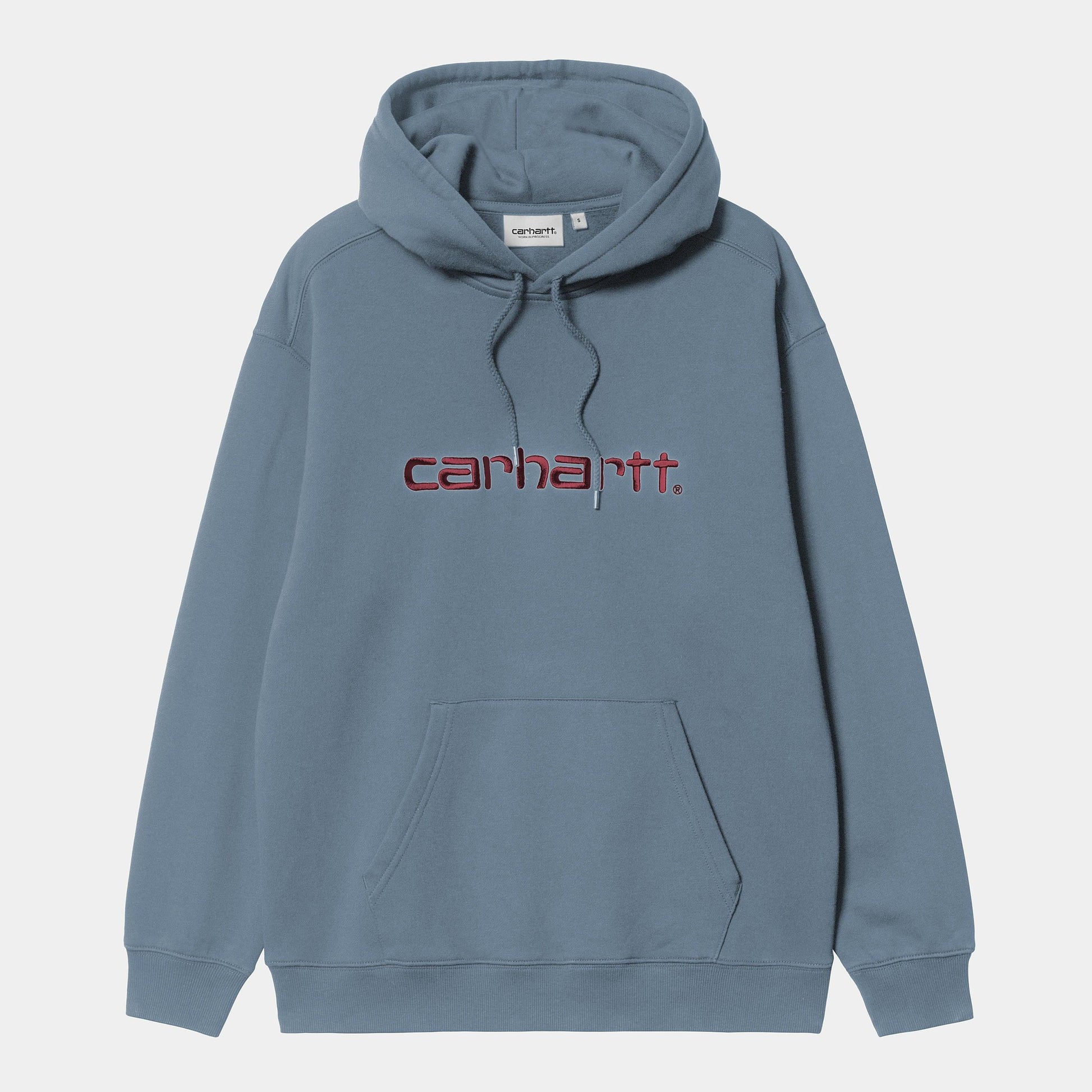 W HOODED CARHARTT SWEAT Positano Malbec