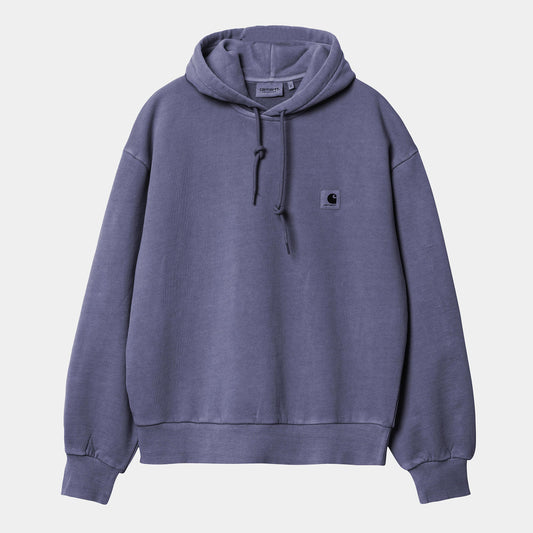 W HOODED NELSON SWEAT Aura