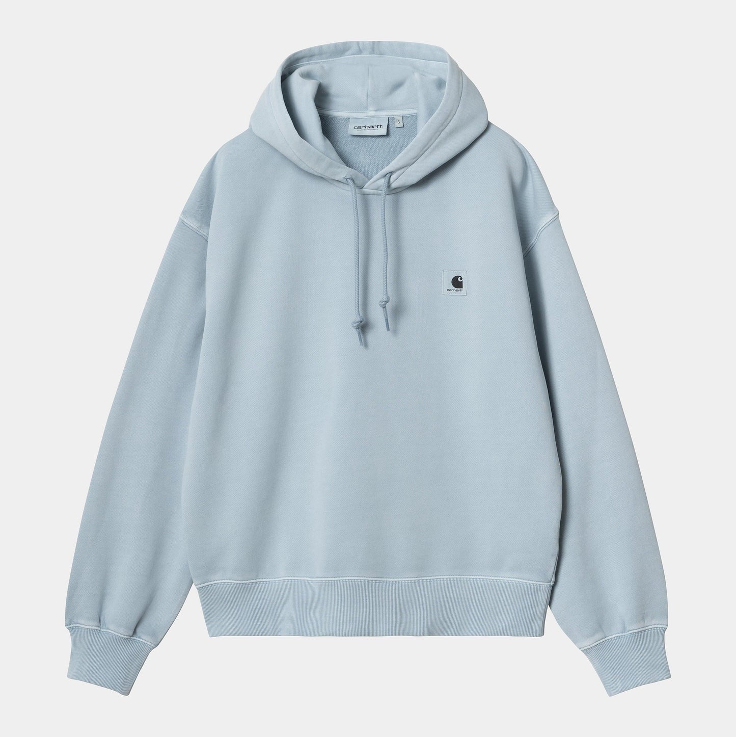 W HOODED NELSON SWEAT Dusty Ice