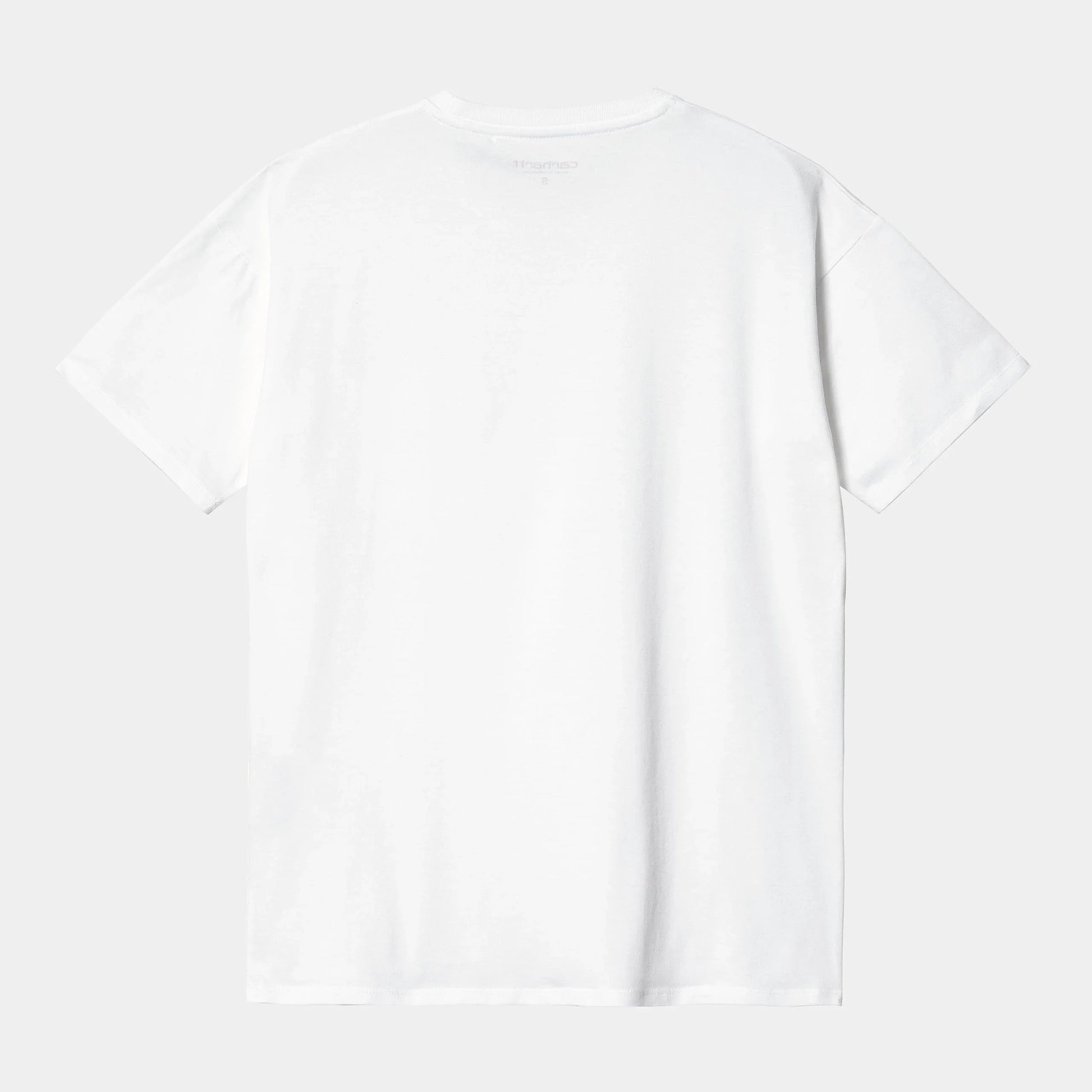 W POCKET S/S TEE White