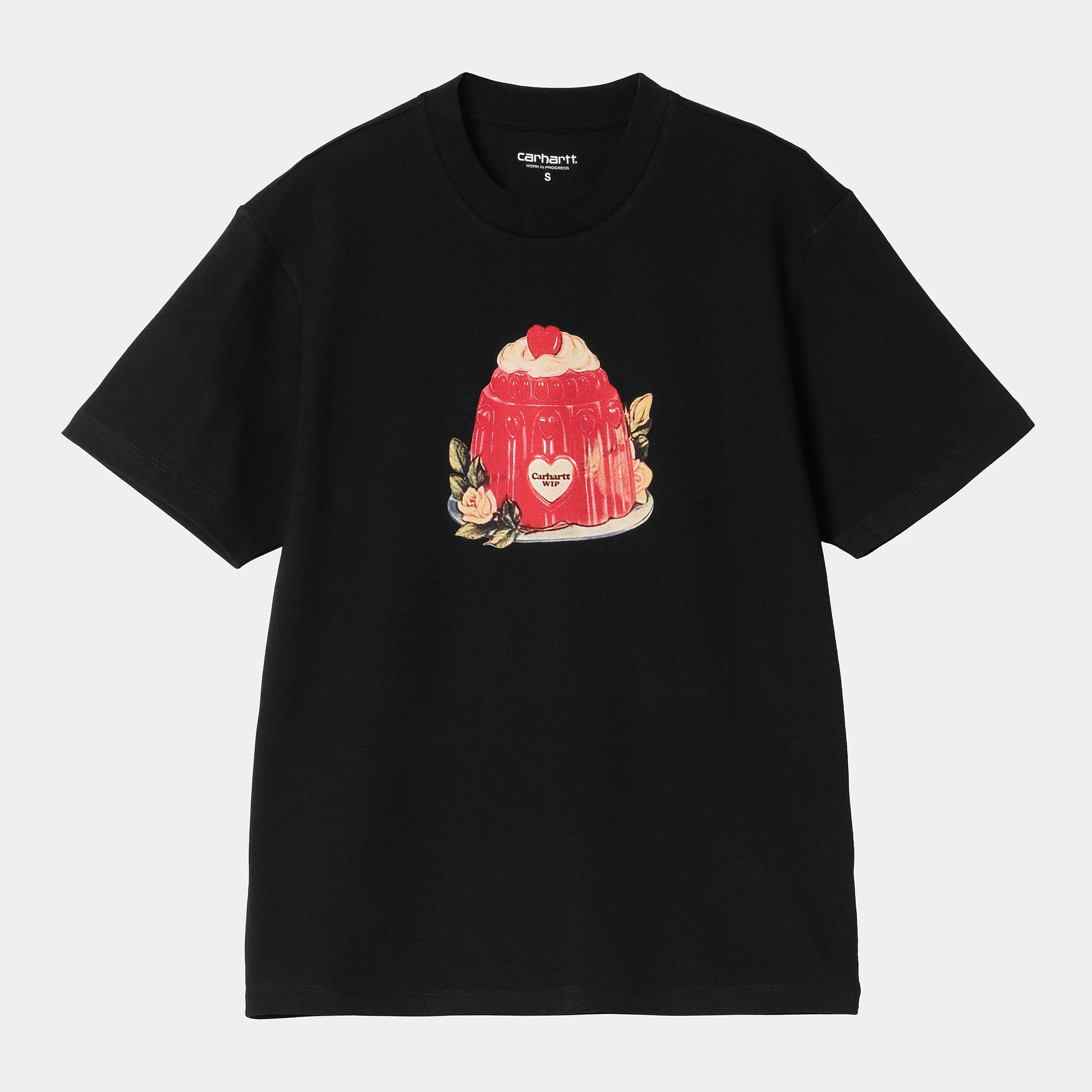 W PUDDING S/S TEE Black