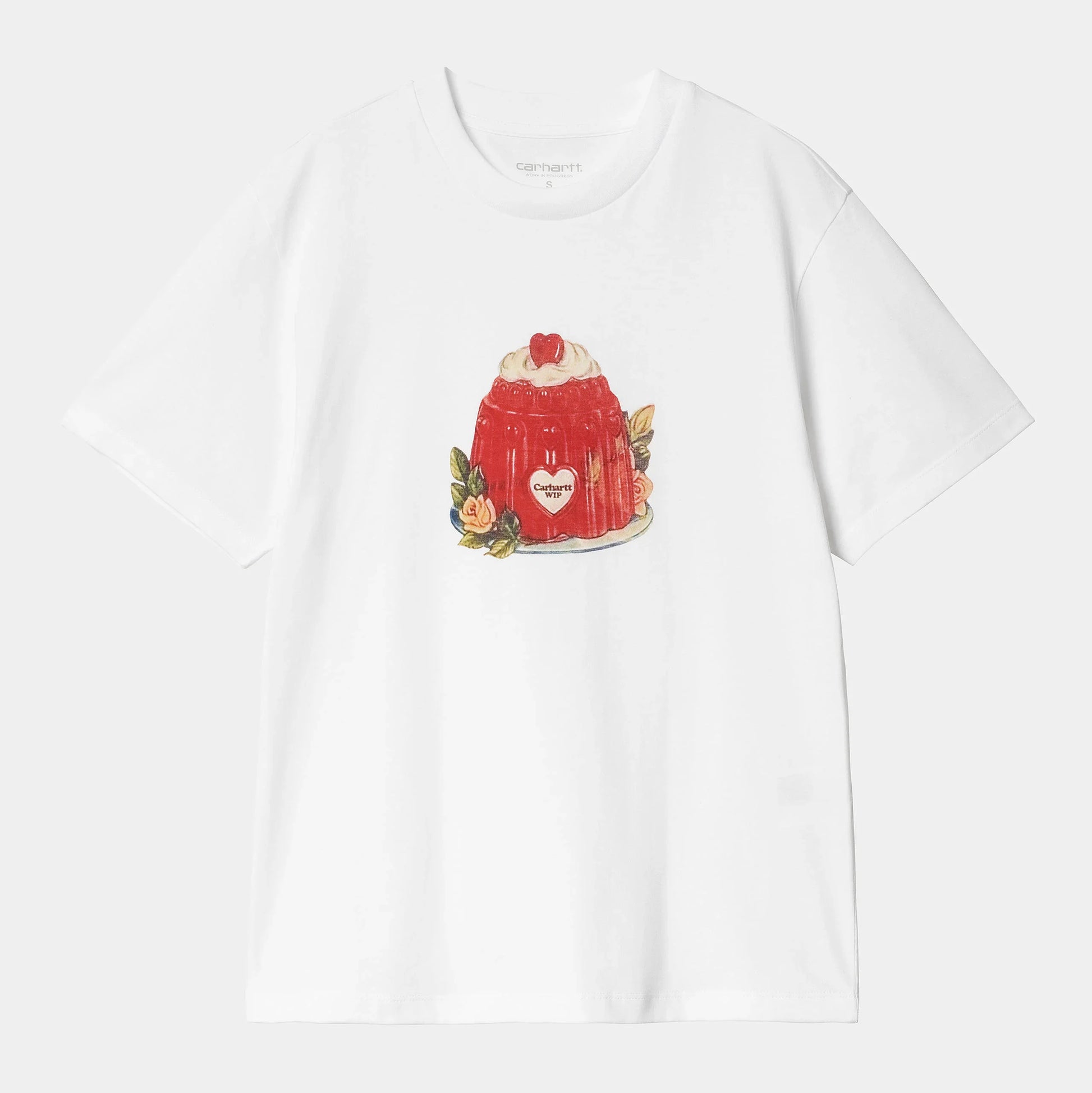 W PUDDING S/S TEE White