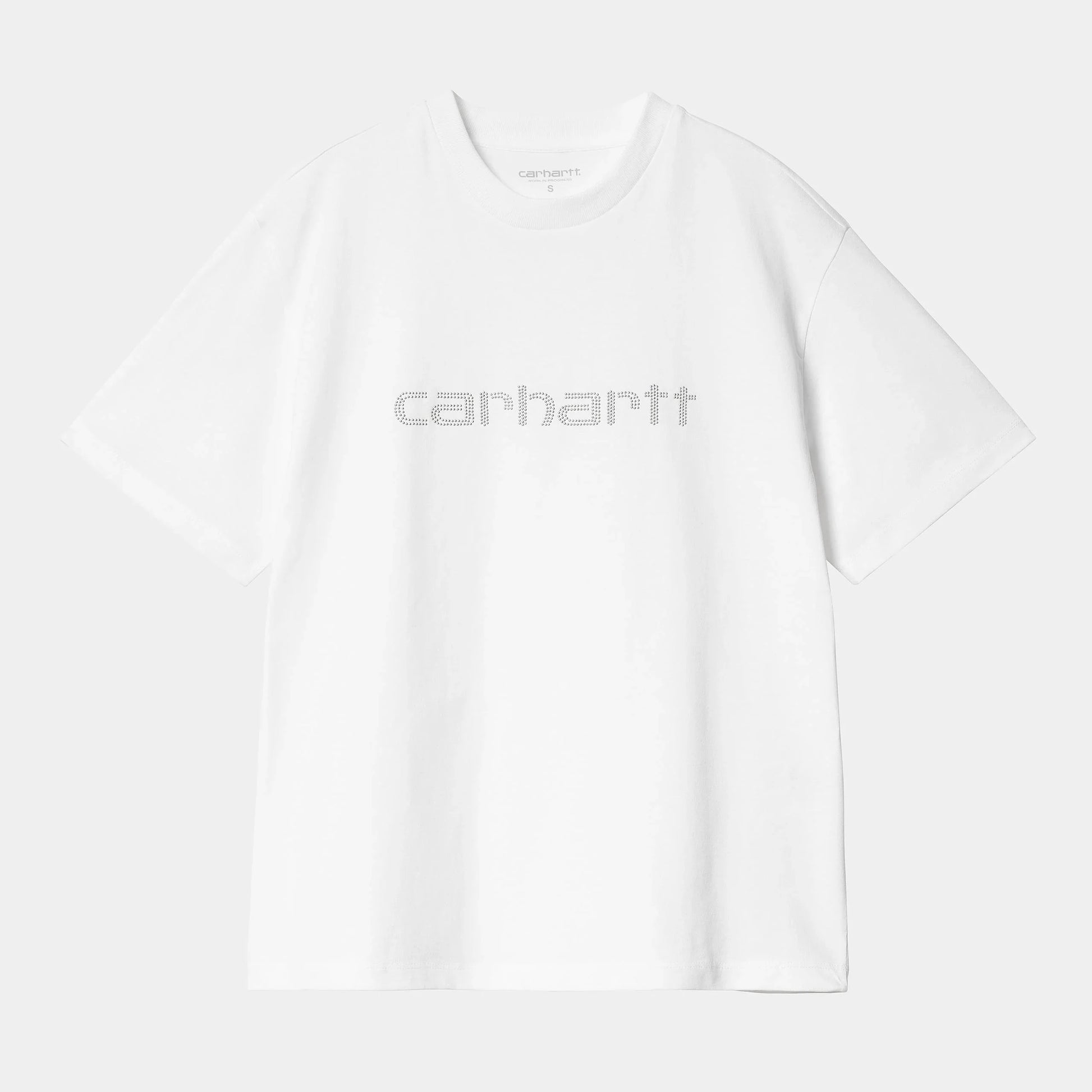 W RIVET S/S TEE White Silver