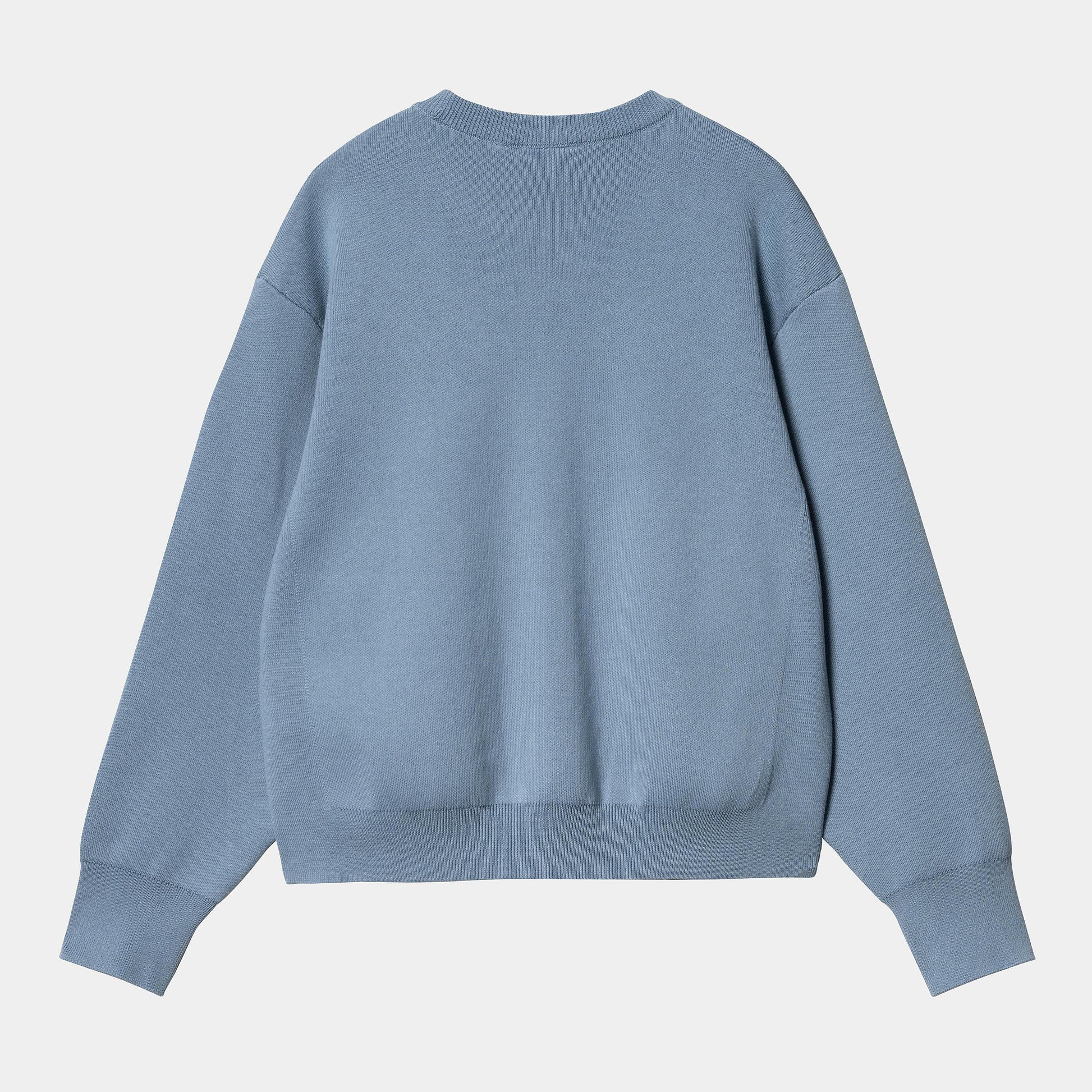 W SIGNATURE SWEATER Dusty Ice Wax