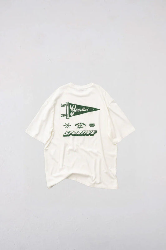 FLAG S/S TEE Blanc