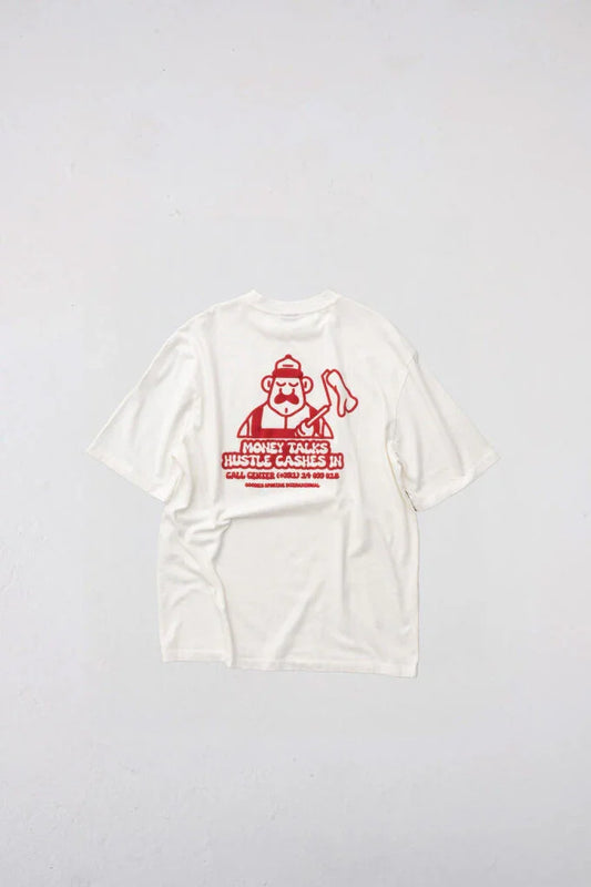 MONEY TALKS S/S TEE Blanc