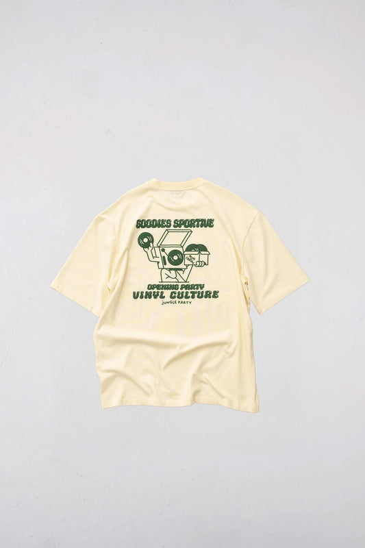 VINYL CULTURE S/S TEE Butter