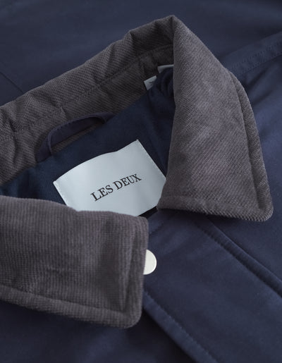 Les Deux Montana Jacket Dark Navy