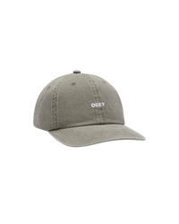 Obey Pigment Bold 6 Panel Cap Olive
