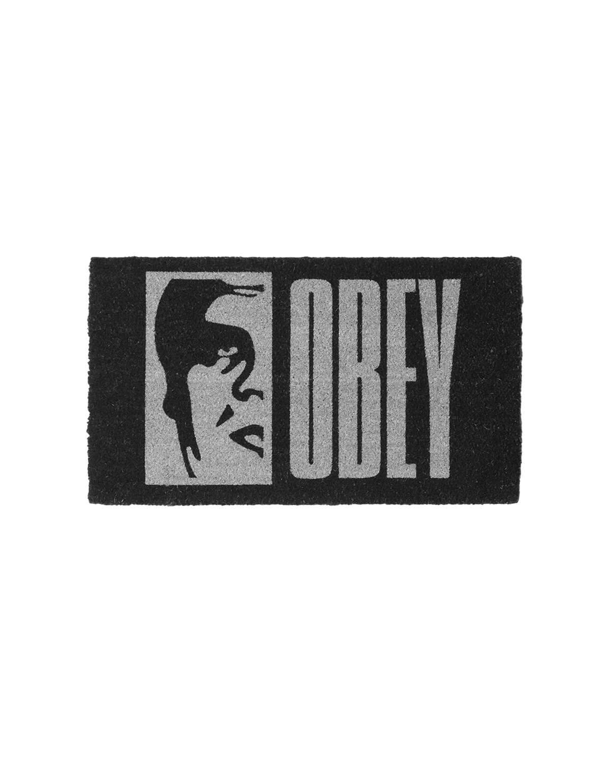 Doormat Obey Half Icon Mat Black