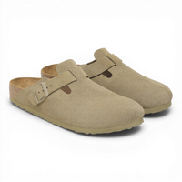 BIRKENSTOCK BOSTON LEVE FADED KHAKI