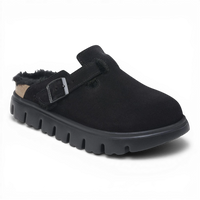 BOSTON CHUNKY SHEARLING Black - Uptown 42