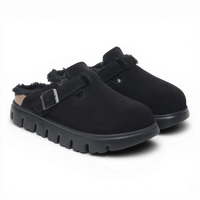 BOSTON CHUNKY SHEARLING Black - Uptown 42