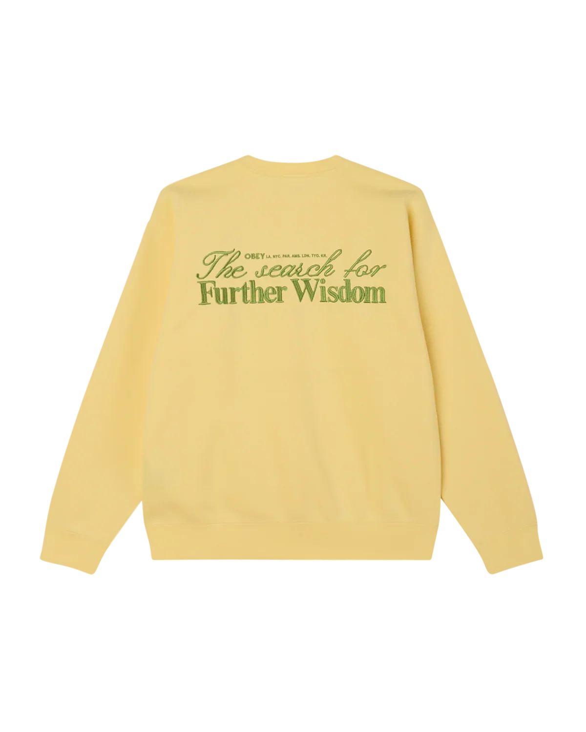 Further Wisdom Crew Pale Banana