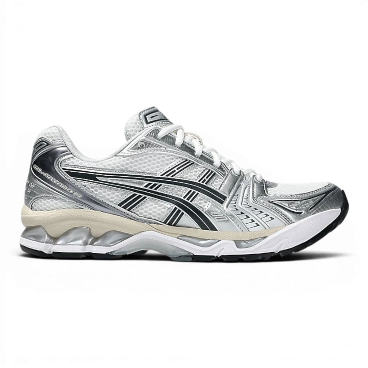 Asics GEL KAYANO 14 White / Graphite Grey