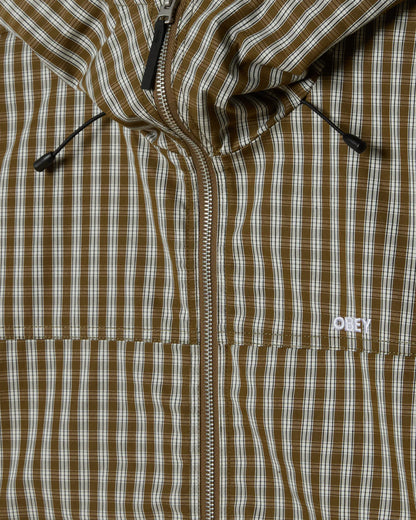 Obey Vista Plaid Jacket Plaid Multi