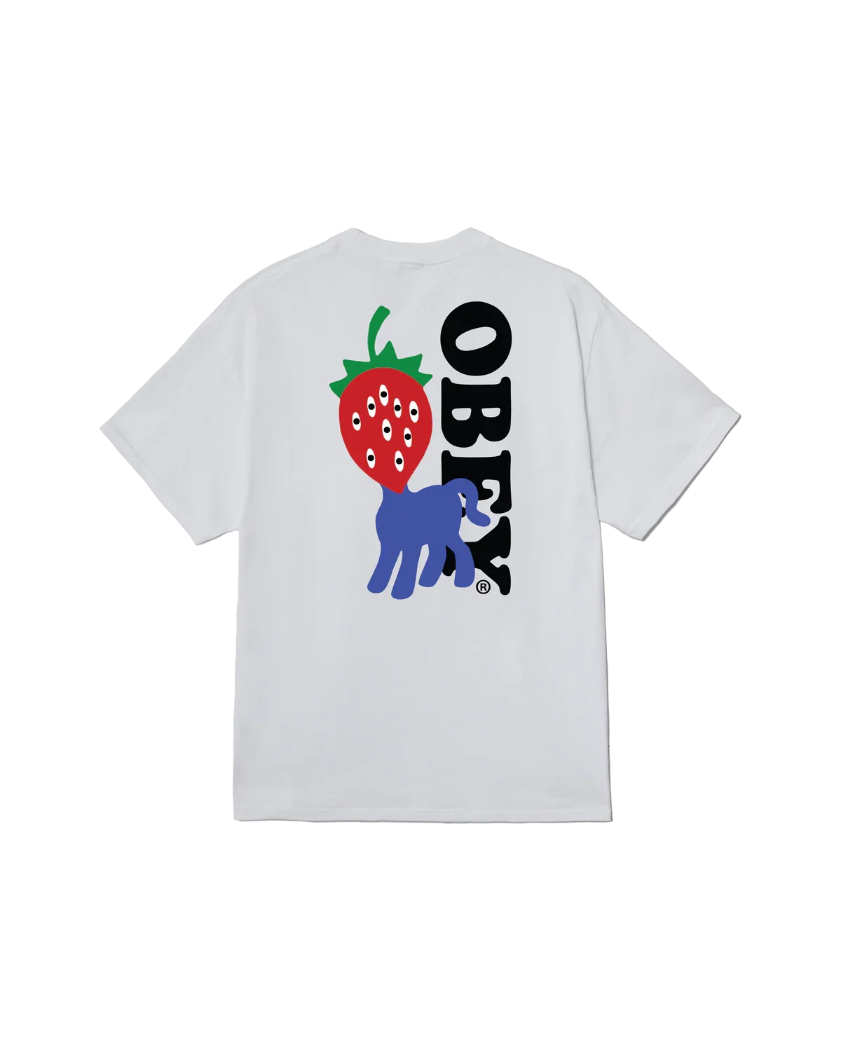 Obey Strawberry Tee White