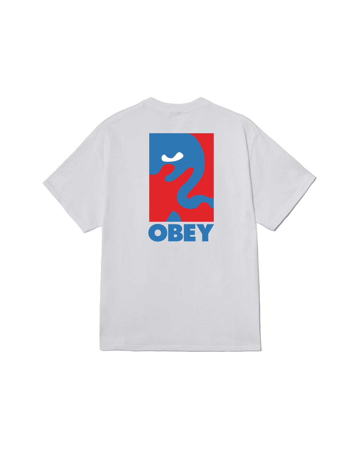 OBEY CROPPED ICON S/S TEE White