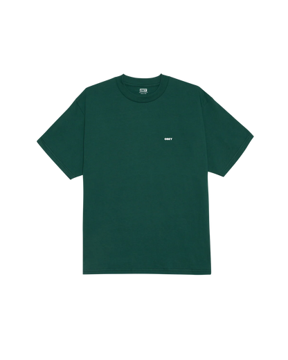 T SHIRT OBEY QUARTER ICON  Pigment Rain Forest