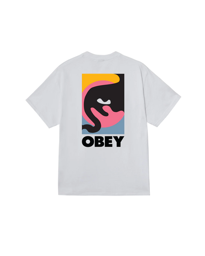 Obey Quarter Icon Tee White