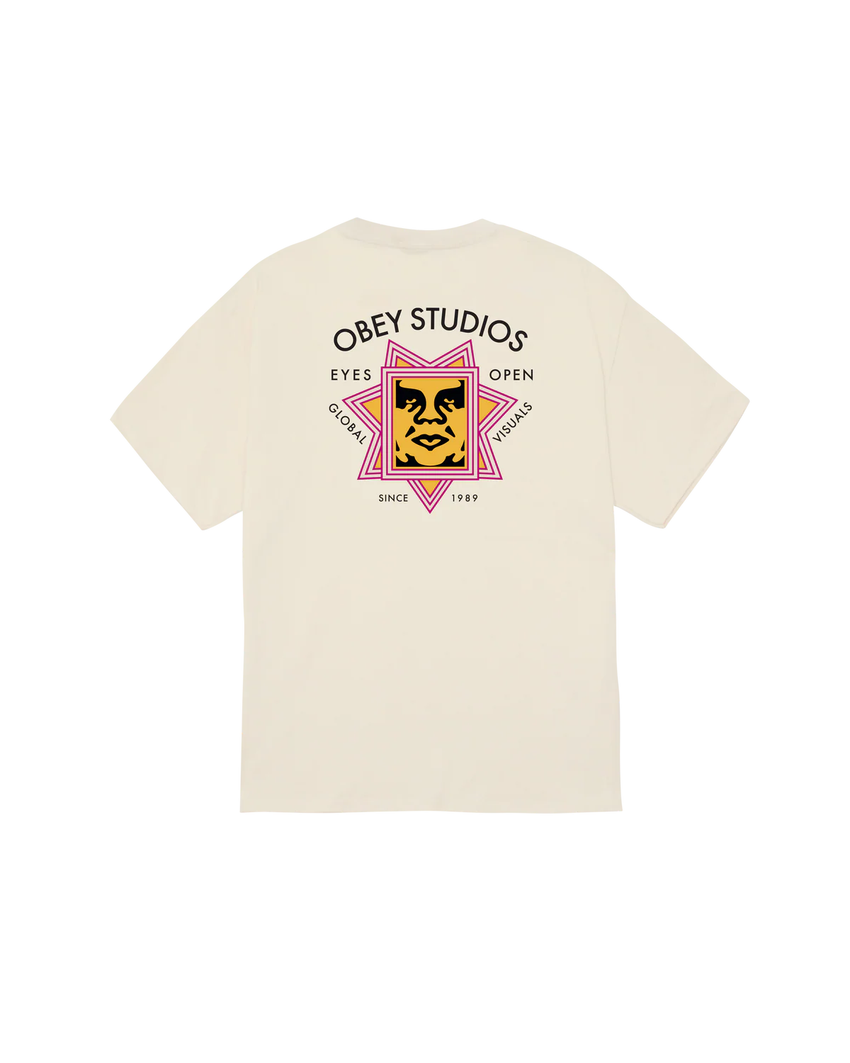 Obey Global Visuals Tee Cream