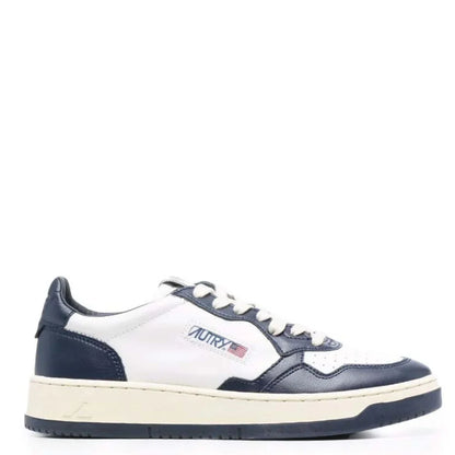 Autry Medalist Low White Blue