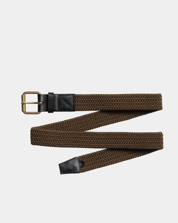 Ceinture Carhartt Wip JACKSON BELT Chocolate Black — Carhartt wip