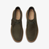 Clarks Torhill Moss Nubuck Vert Foncé
