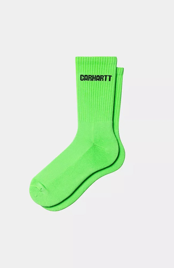 Chausette Carhartt Wip INDUSTRY SOCKS Lume Green Black — Carhartt wip
