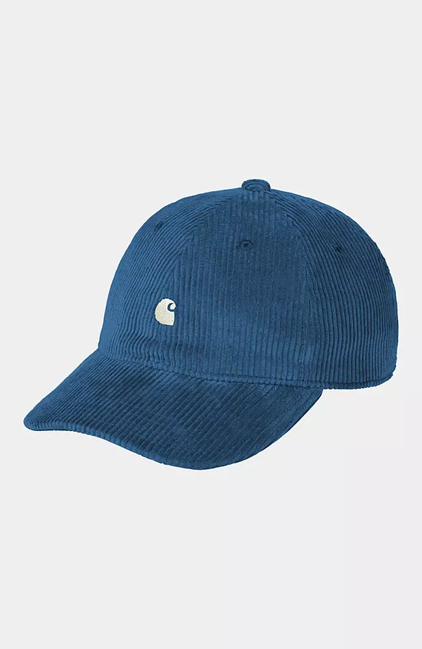 Casquette Carhartt Wip HARLEM CAP CORDUROY Sodalite Wax — Carhartt wip