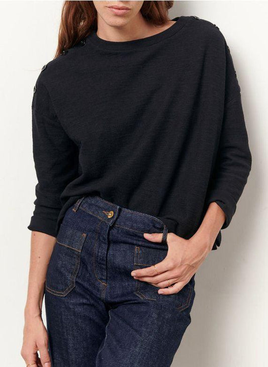 AUSTIN S/S TEE Black - Uptown 42