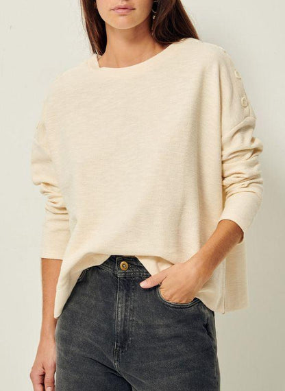 AUSTIN S/S TEE Fleur De Sel - Uptown 42