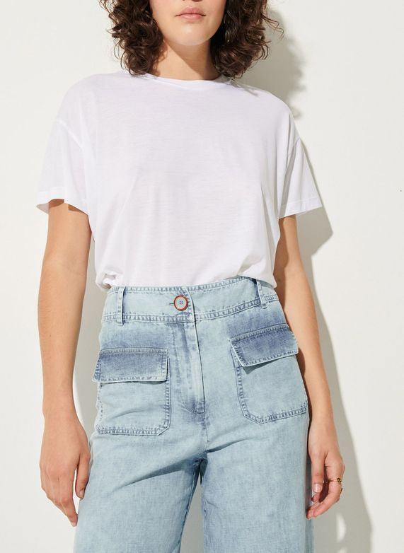 TOO S/S TEE Opticial White - Uptown 42