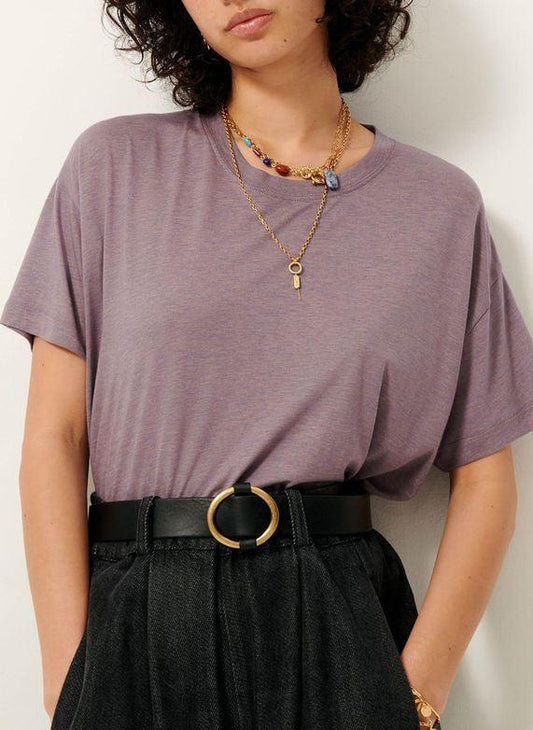 TOO S/S TEE Stonemauve - Uptown 42