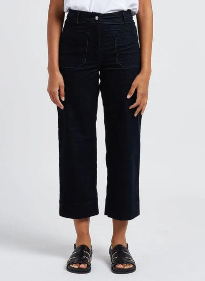 HUDVELVET PANTALON Navy - Uptown 42