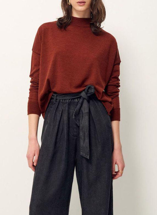 MASSA PULL COL CHEMINEE Rust - Uptown 42