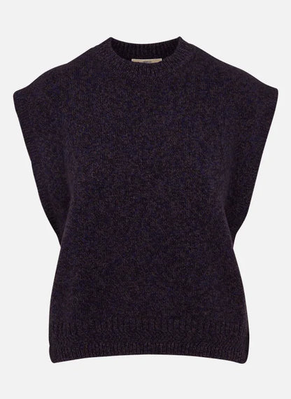 FABININO PULL SANS MANCHE Ink Blue - Uptown 42