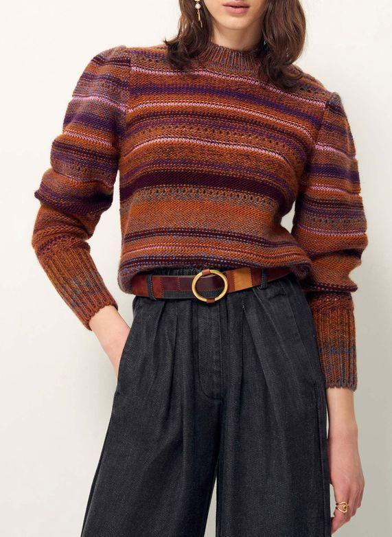 TOLOSA PULL JACQUARD FANTAISIE Sunset Ballad - Uptown 42 — Sessun