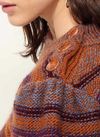 TOLOSA PULL JACQUARD FANTAISIE Sunset Ballad - Uptown 42