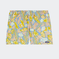 Baggies Short Flourish Abundant Blue