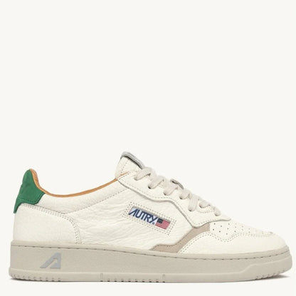 Autry Medalist Low Green Light Grey