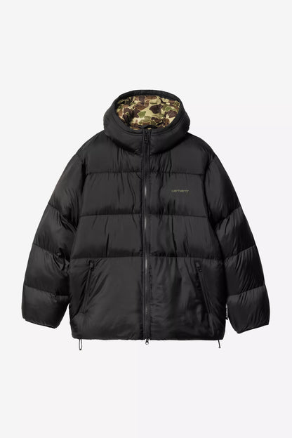 Veste Carhartt Wip TORONTO JACKET Black Camo Duck Green