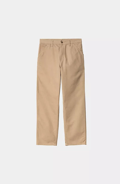 Jean Carhartt Wip SINGLE KNEE PANT Dusty H Brown