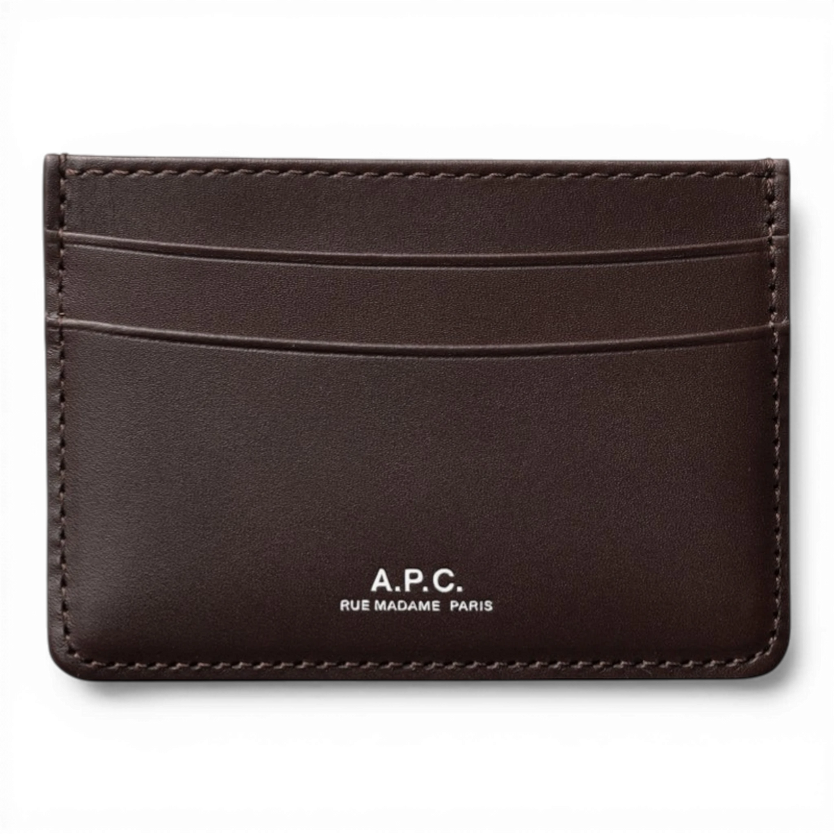 APC ANDRE PORTE CARTES MARRON FONCE
